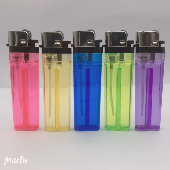 Accendini elettronici trasparenti usa e getta Accendini all'ingrosso personalizzati Walmart Fh